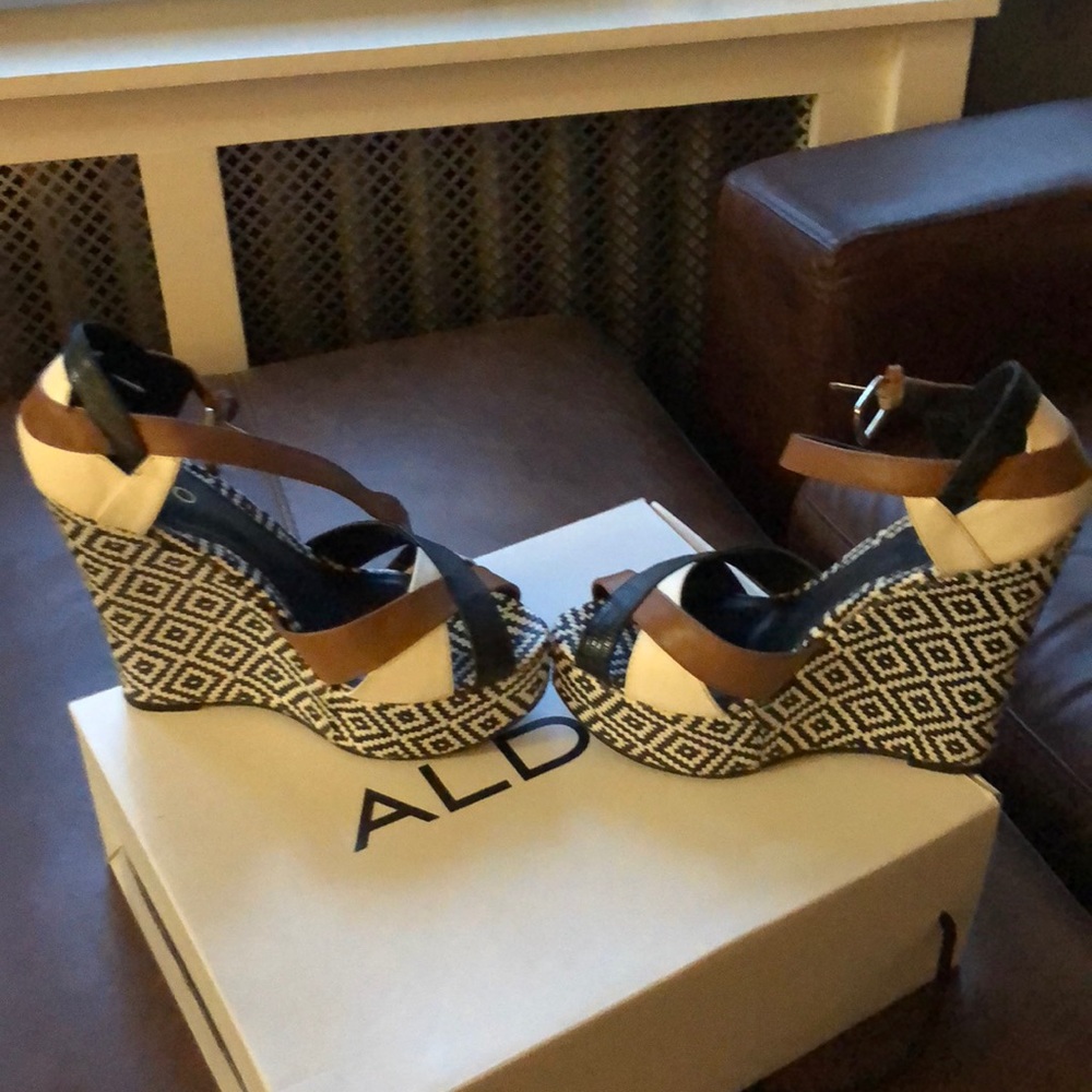 Adorable summer wedge shoes from Also work once !!